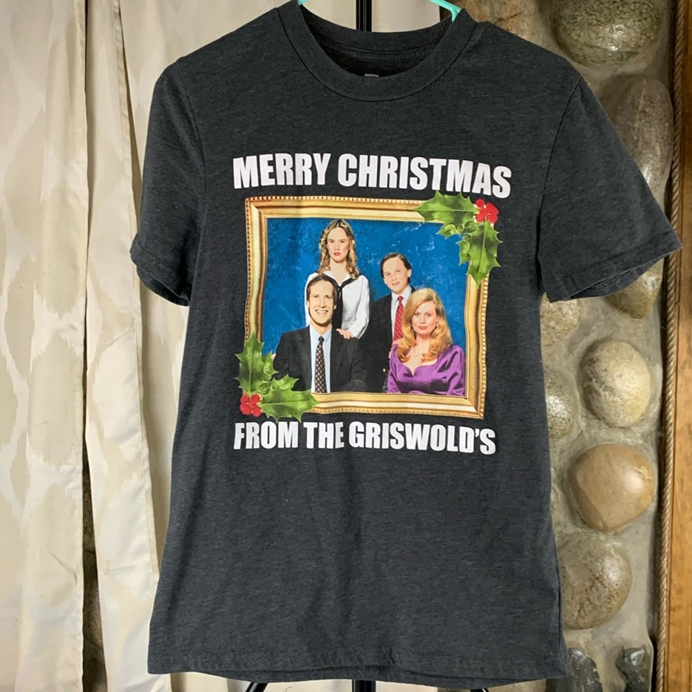 National Lampoons Christmas Vacation Mens Small Tee Shirt